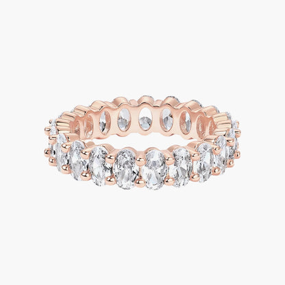 Oval Eternity Band