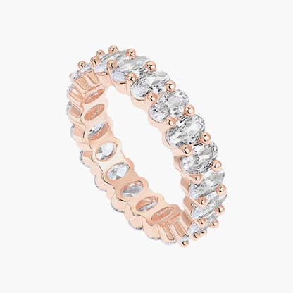 Oval Eternity Band