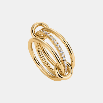 Interlocked Stackable Ring