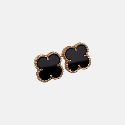 Four-Leaf Clover Stud Earrings