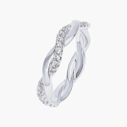 Braided Eternity Ring