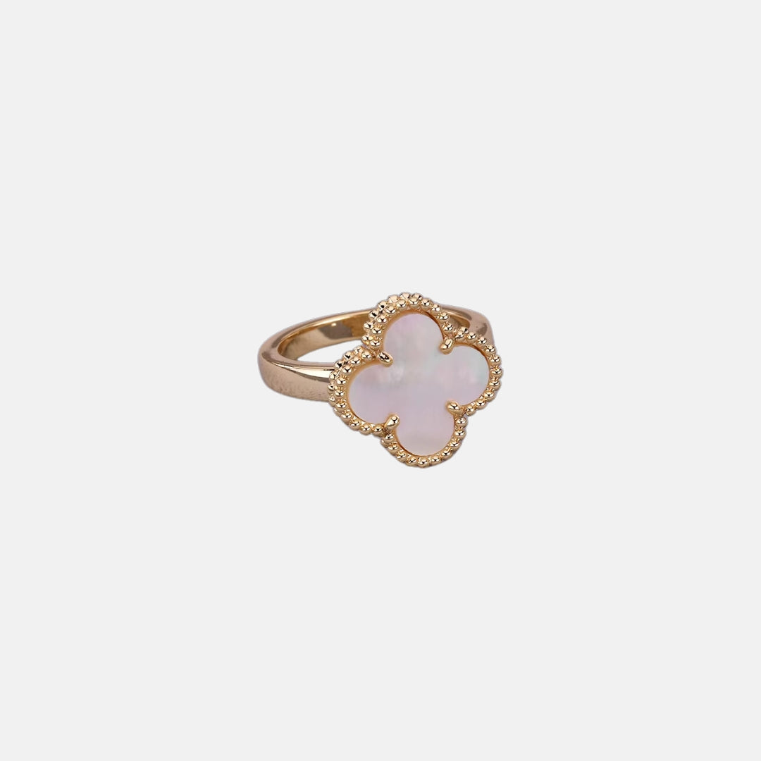 Four-Leaf Clover Ring