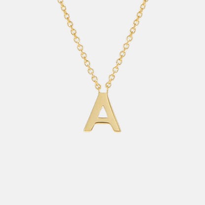 Initial Letter Necklace