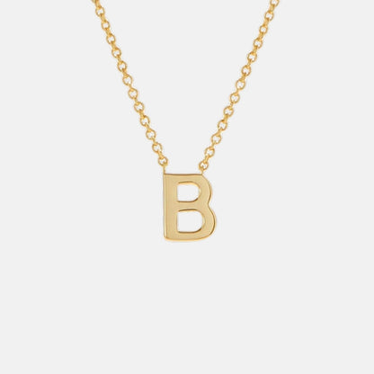 Initial Letter Necklace