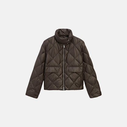 Lightweight Diamond Quilted Jacket