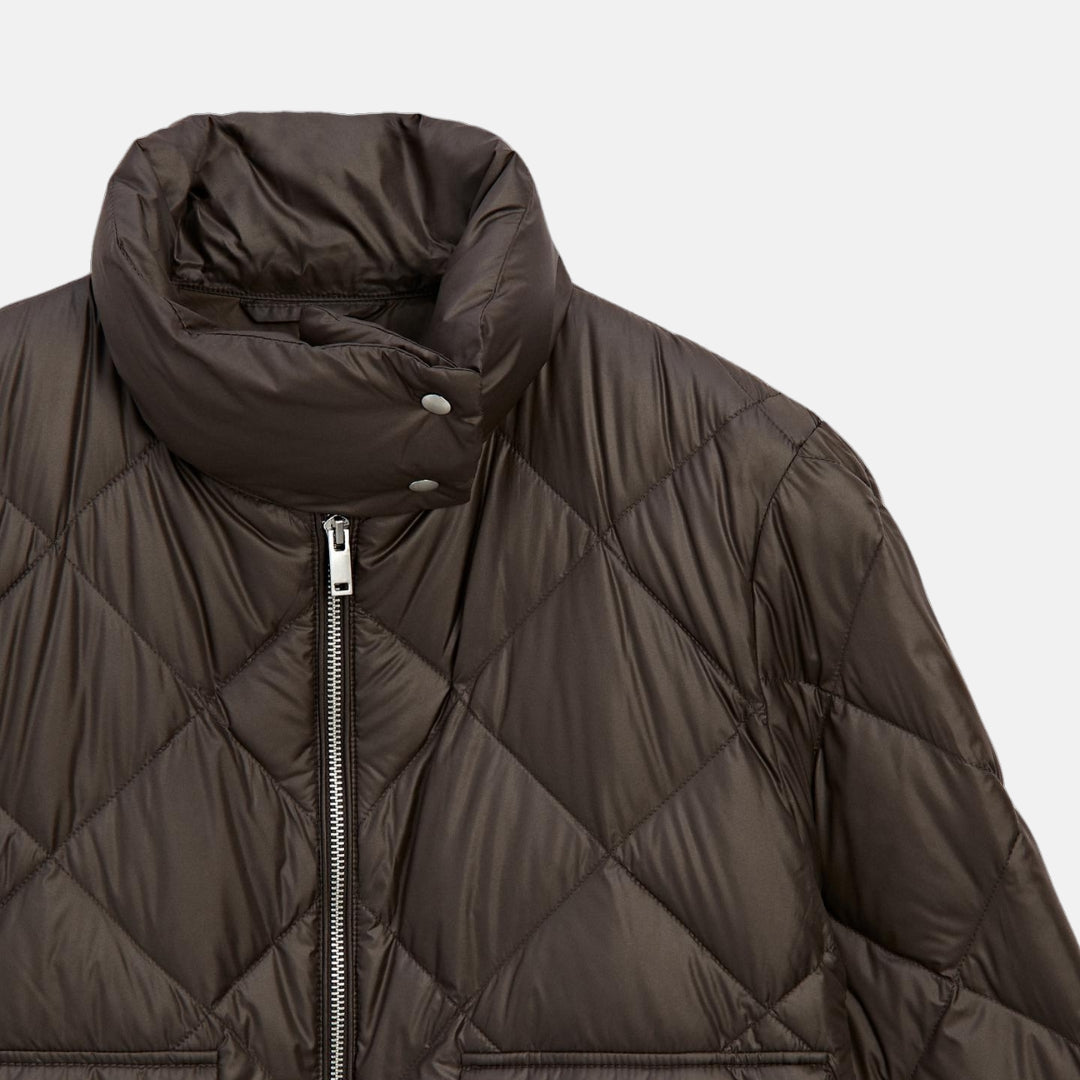 Lightweight Diamond Quilted Jacket