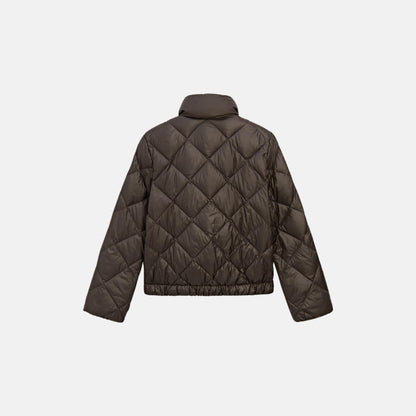 Lightweight Diamond Quilted Jacket