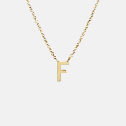 Initial Letter Necklace