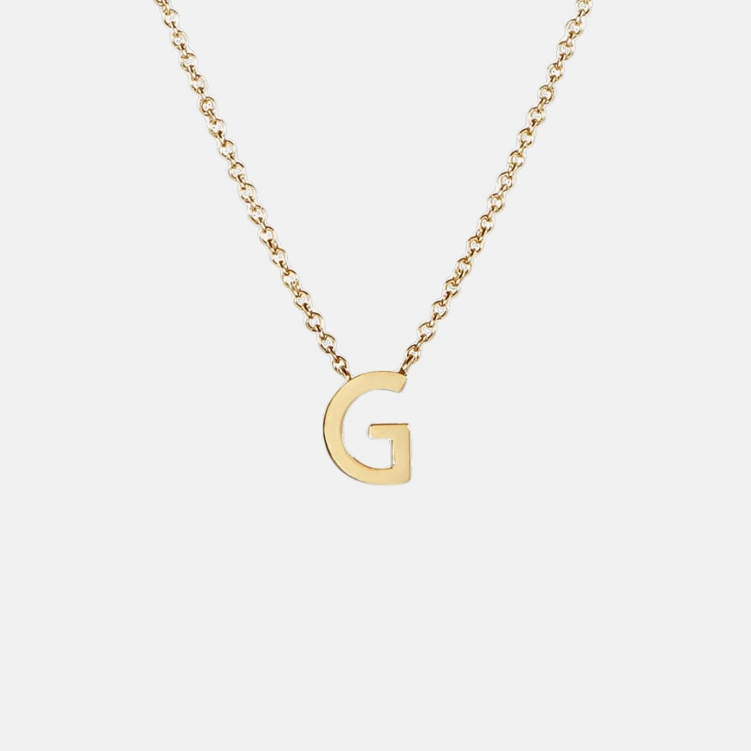 Initial Letter Necklace