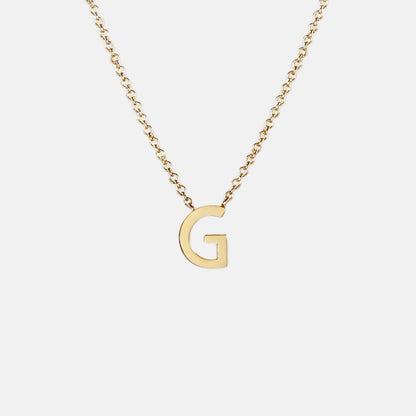 Initial Letter Necklace