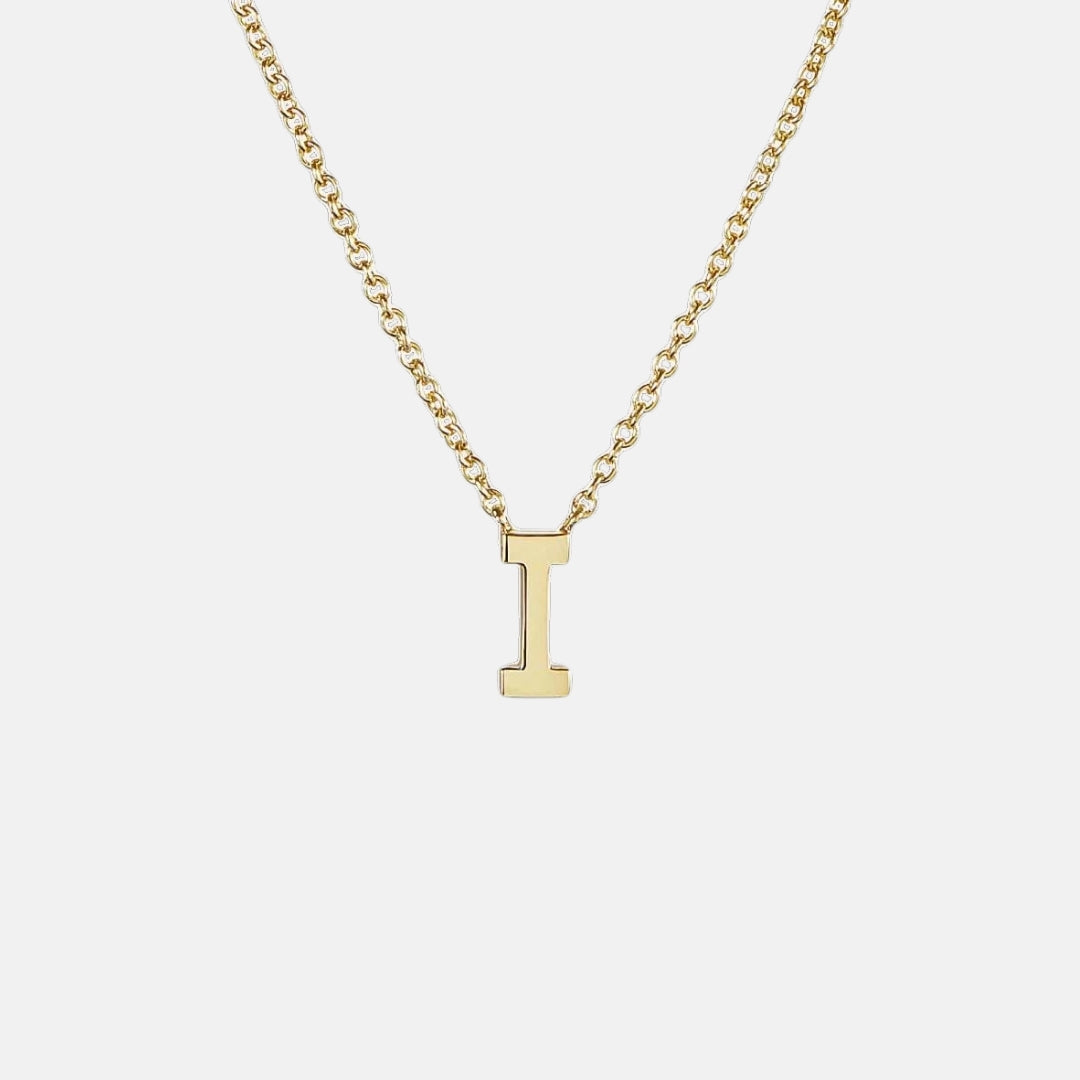 Initial Letter Necklace