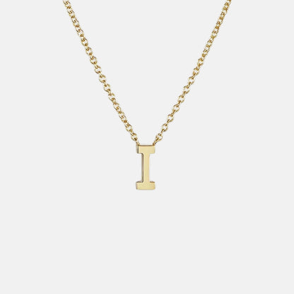 Initial Letter Necklace