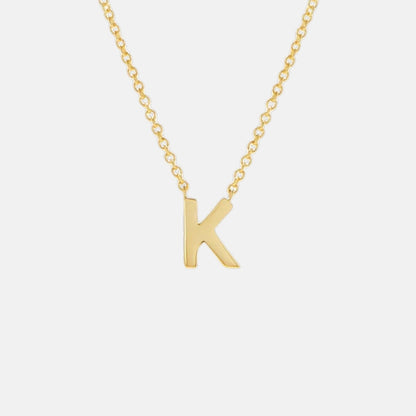 Initial Letter Necklace