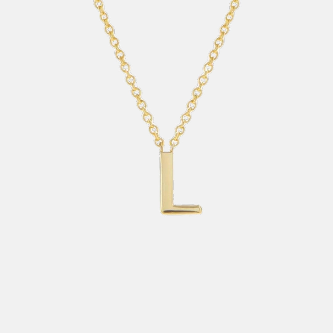 Initial Letter Necklace