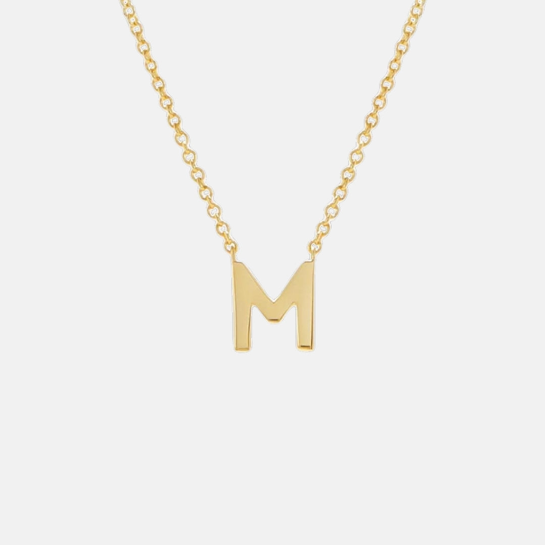 Initial Letter Necklace