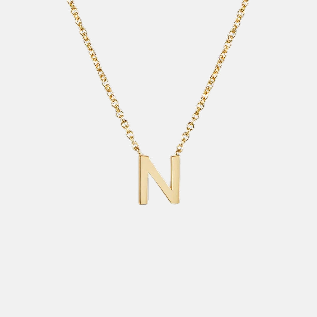 Initial Letter Necklace