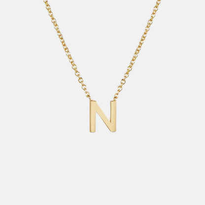 Initial Letter Necklace