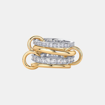 Interlocked Stackable Ring