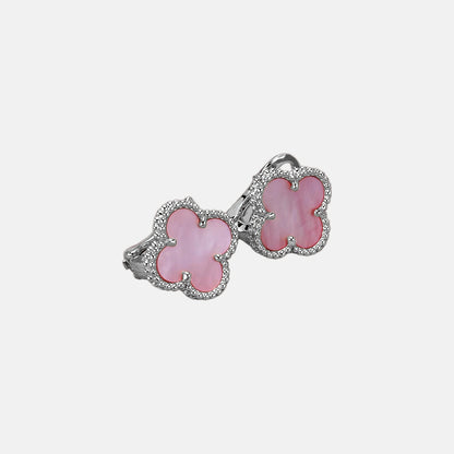 Four-Leaf Clover Stud Earrings