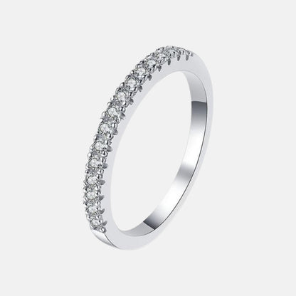 Moissanite Eternity Ring