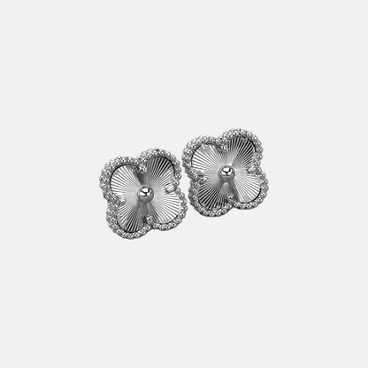 Four-Leaf Clover Stud Earrings